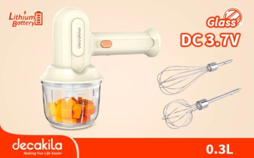 ម៉ាស៊ីនក្រឡុក 2in1 0.3L Decakila KMMX019W