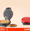 ម៉ាស៊ីនដុតនំ Waffle មូល 1200W Decakila KEEC016W