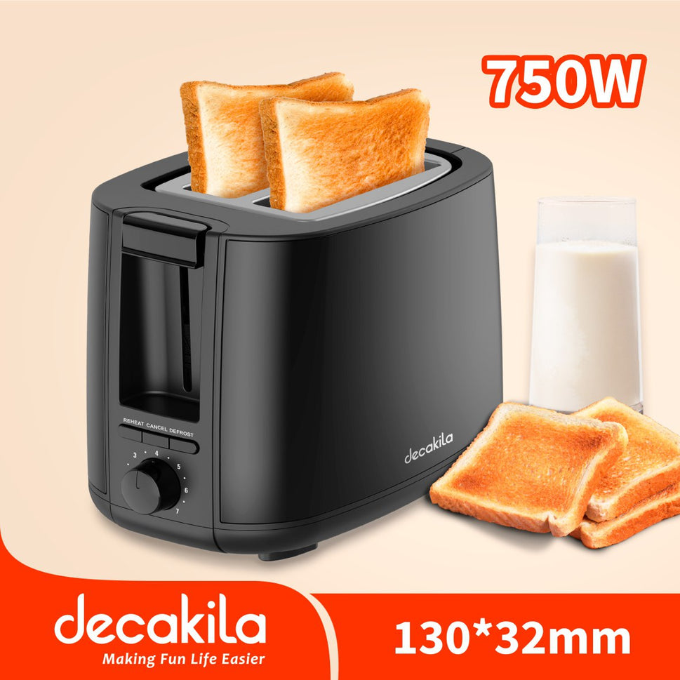 ម៉ាស៊ីនអាំងនំបុ័ង 750W Decakila KETS008B