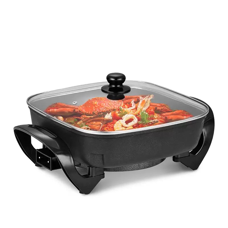 ឆ្នាំងស៊ុប 3in1 1500W Decakila Electric Skillet KEEC051B