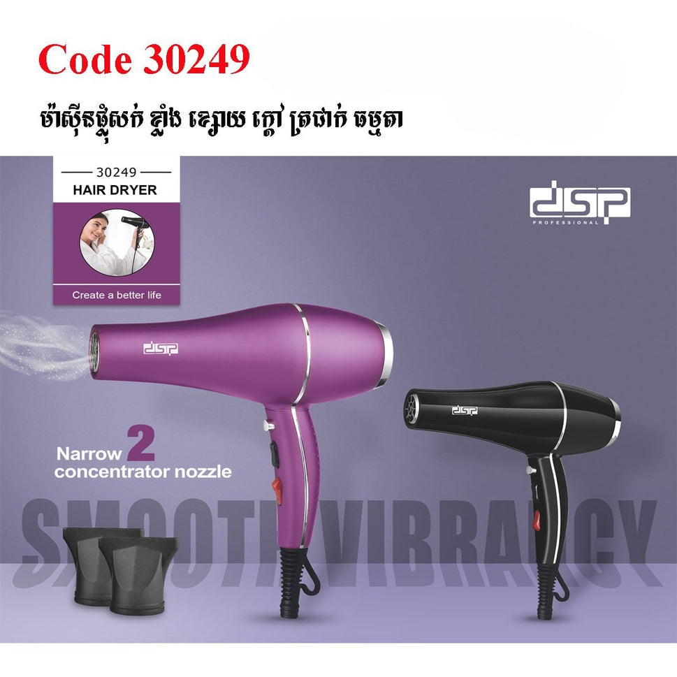 ម៉ាស៊ីនផ្លំសក់ DSP Hair Dryer 30249