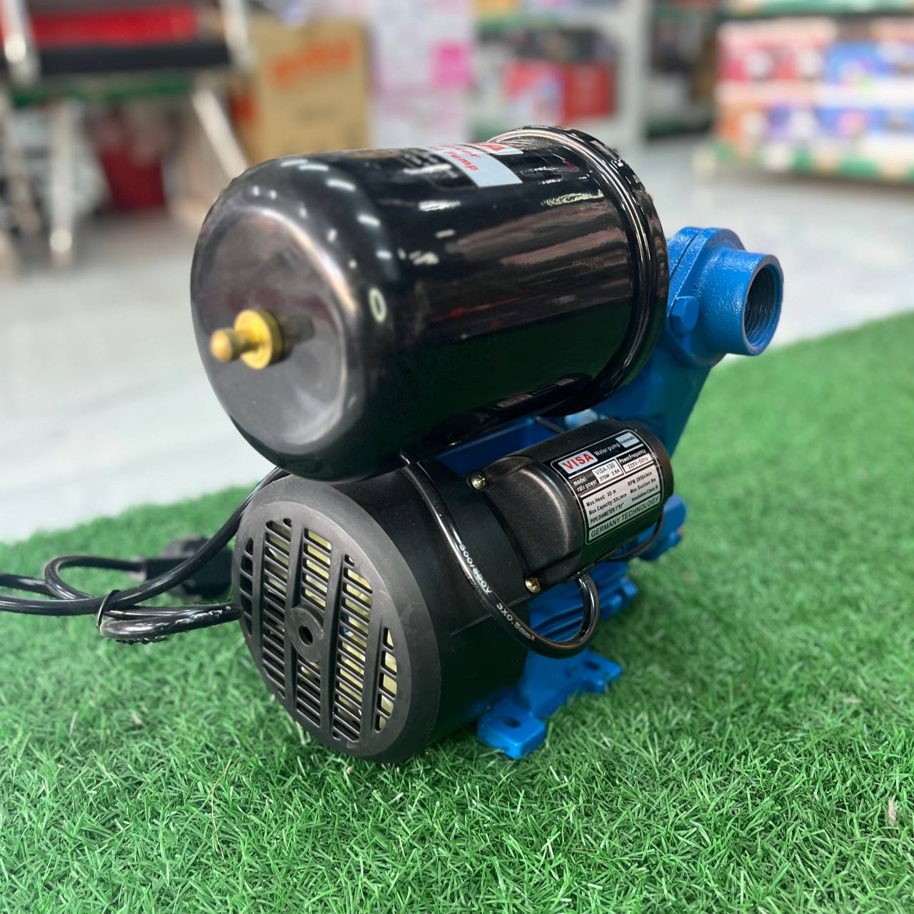 ម៉ូទ័រជំរុញទឹកអូតូ Visa Automatic Water Pump VISA-130