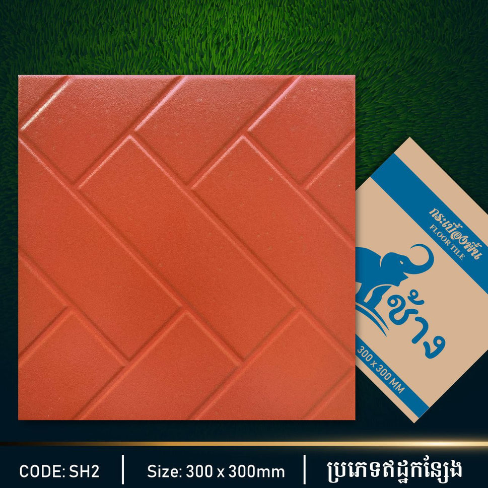 ឥដ្ឋកន្សែងក្រឡាបញ្ឆិត 300*300mm SH2