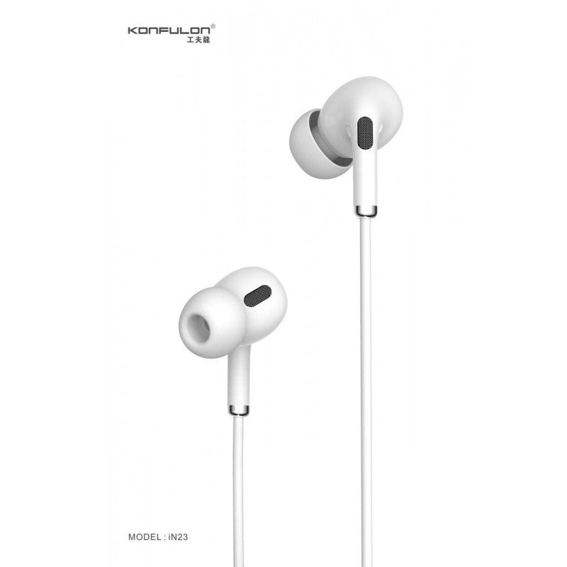 កាសខ្សែ Konfulon Earphone IN23