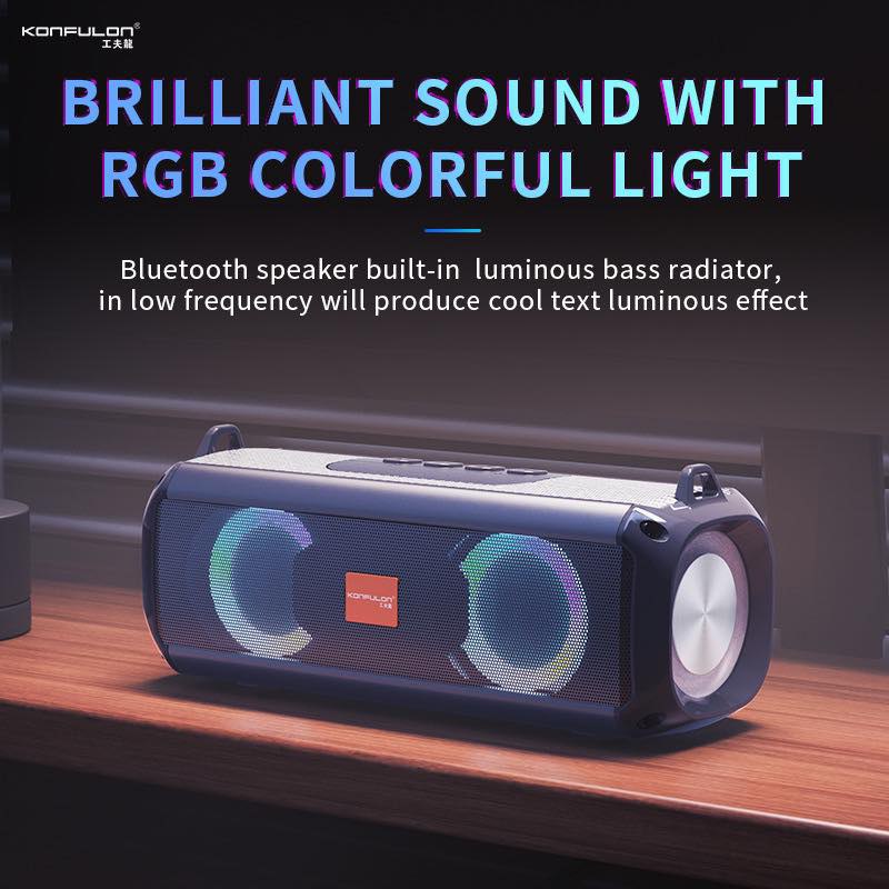 បាសសេរីថ្មី Konfulon Bluetooth Speaker F19