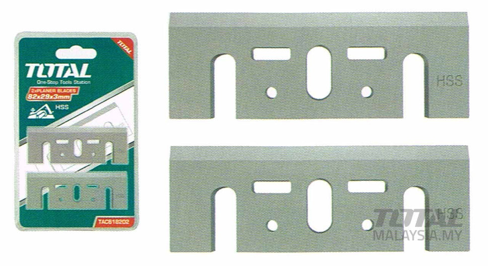 ផ្លែដែកឈូស Total Planer Blade (82mm*29mm*3mm) TAC618202