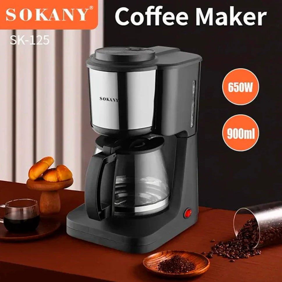 ម៉ាស៊ីនឆុងកាហ្វេ Sokany Coffee Maker SK-125 900ml