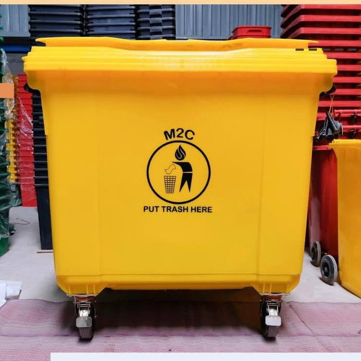 ធុងសំរាម M2C Wheeled Waste Bin 660L