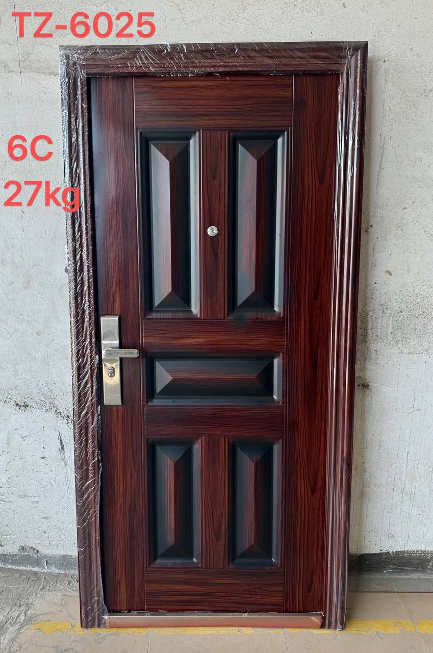 ទ្វាសុវត្តិភាពដែកសូកូឡា 6c96*2050mm TZ-6025
