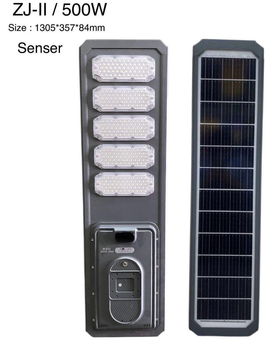 អំពូលសូឡាបំភ្លឺផ្លូវ KSO Solar Street Light 500W ZJ-II
