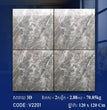 ការ៉ូខ្នាតធំ 120*120cm 3D V2201 / កេស