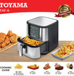 ម៉ាស៊ីនបំពងស្ងួត 6L TOYAMA TAF-6