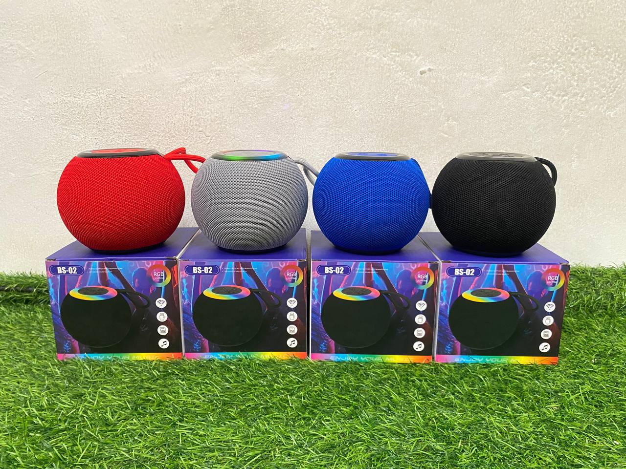 កូនបាស Speaker Blutooth LED BS02