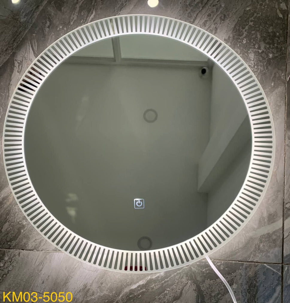 កញ្ចក់ឆ្លុះមុខមានភ្លើង KM03-5050