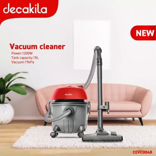 ម៉ាស៊ីនបូមធូលី 2in1 15L Decakila CEVC004B