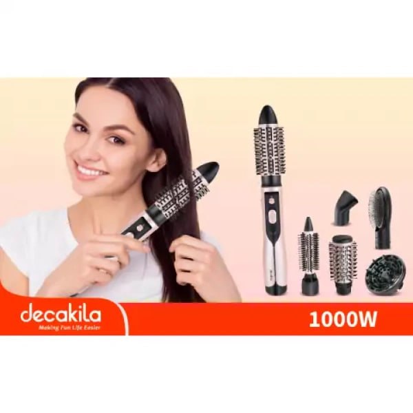 ក្រាស់ផ្លុំសក់អគ្គិសនី 6in1 Decakila KEHS023P