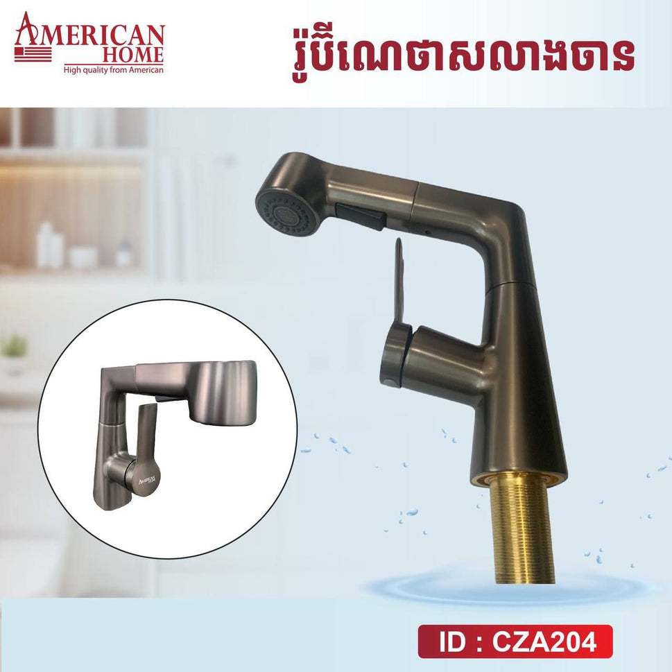 រ៉ូប៉ីណេលាងចាន Kitchen Faucet CZA204