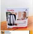 កំសៀវដាំទឹកអគ្គិសនី Decakila Electric Kettle 1.5L KEKT002B