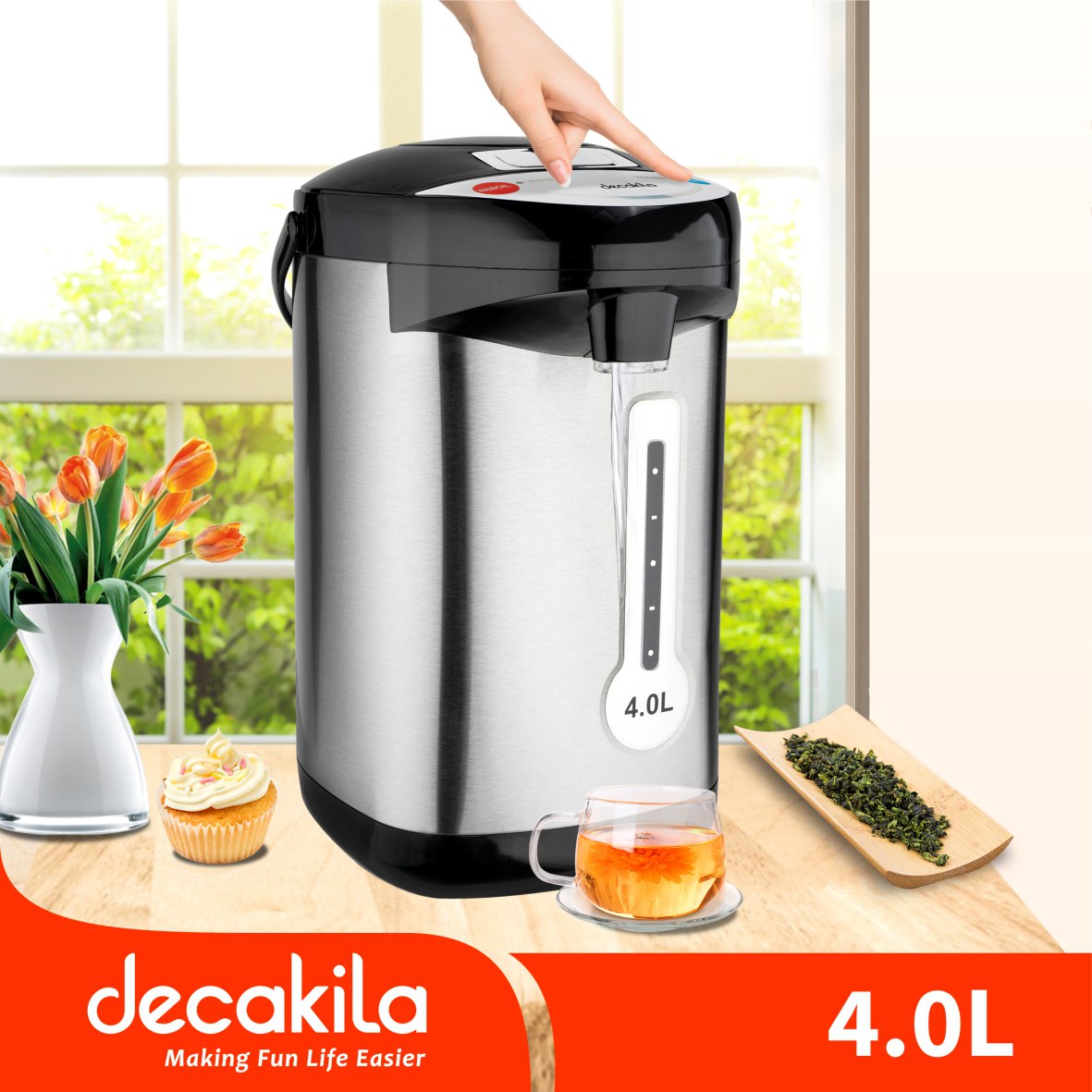 ធុងទឹកក្ដៅ 4L Decakila KEKT029B