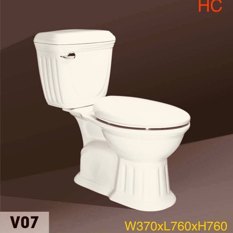 បង្គន់កាច់ទឹក HC Toilet V07