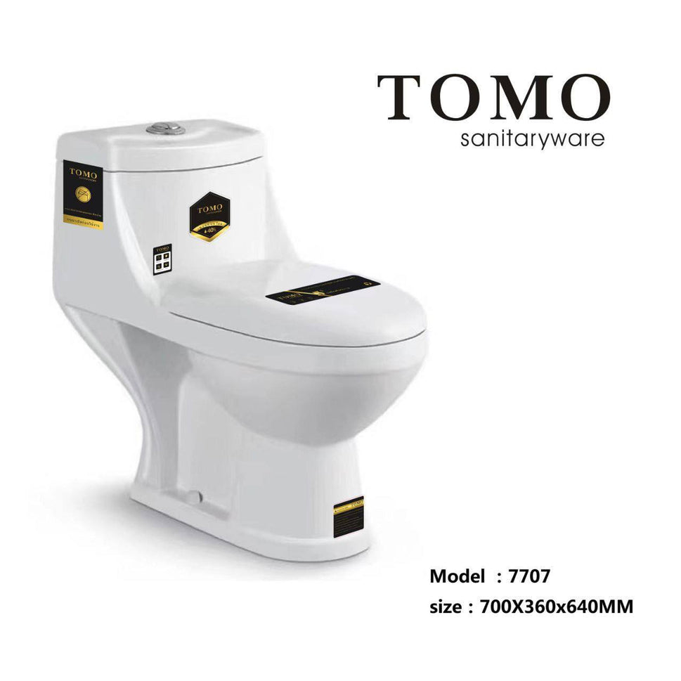 បង្គន់ចុចទឹក TOMO 70*36*64cm 7707