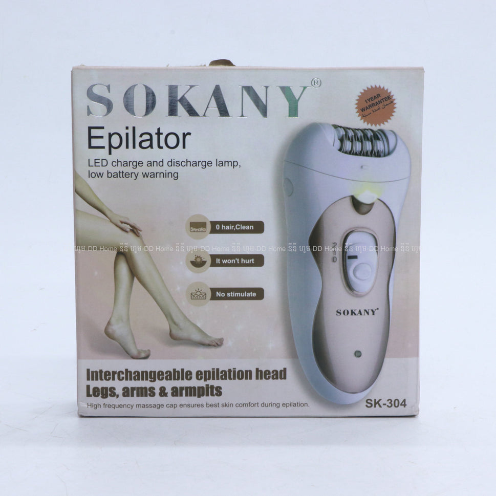 ត្រង់ដឺដករោម SOKANY Epilator SK-304