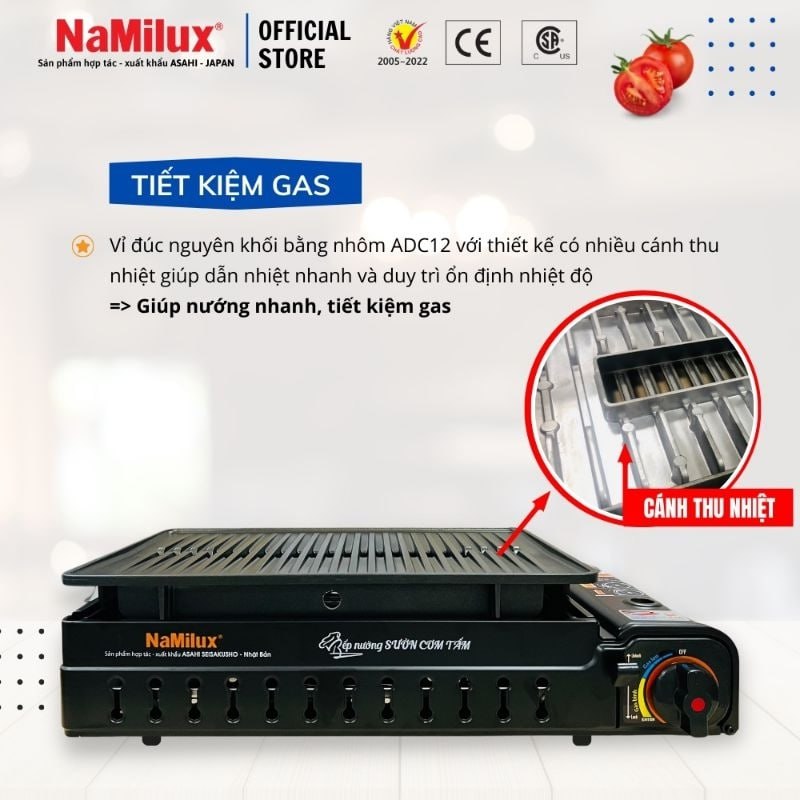 ចង្រ្កានហ្គាស BBQ Greenstar Gas Stove GM3053PF