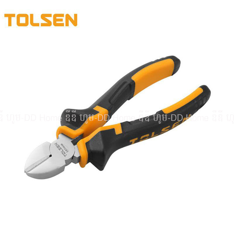 ដង្កាប់មុខកាត់ TOLSEN DIAGONAL CUTTING PLIERS 160mm 6" 10003