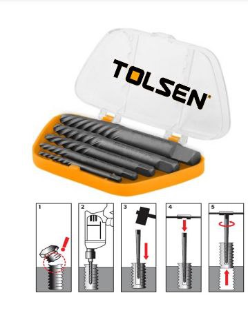 ឈុតផ្លែដកវីស TOLSEN 33505