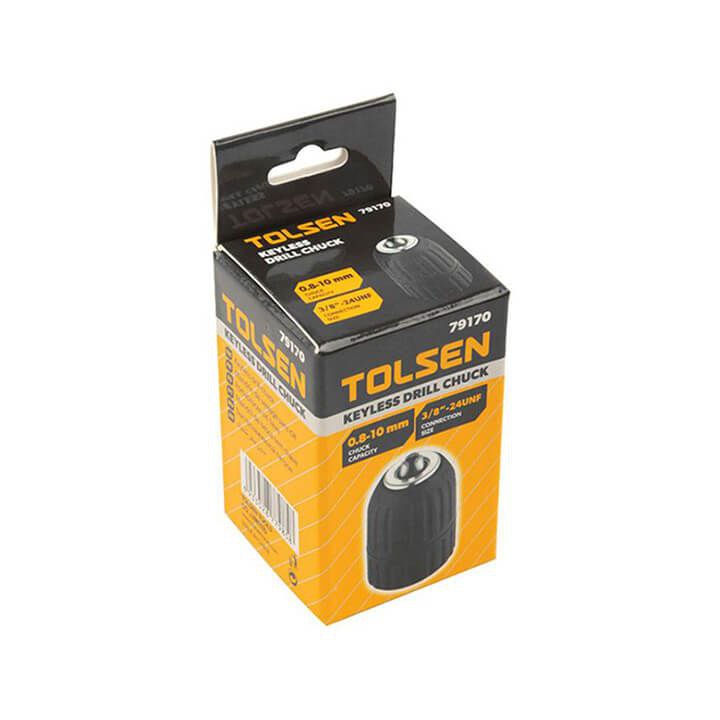 ក្បាលតផ្លែស្វាន TOLSEN Keyless Drill Chuck 1.5-10mm 79170