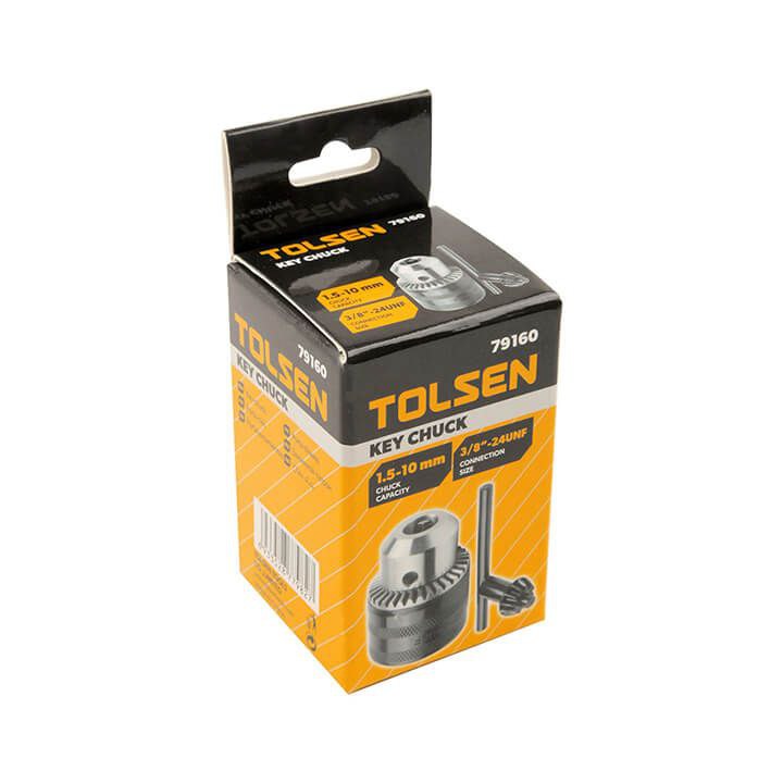 ក្បាលតផ្លែស្វាន TOLSEN Drill Key Chuck 1.5-10mm 79160